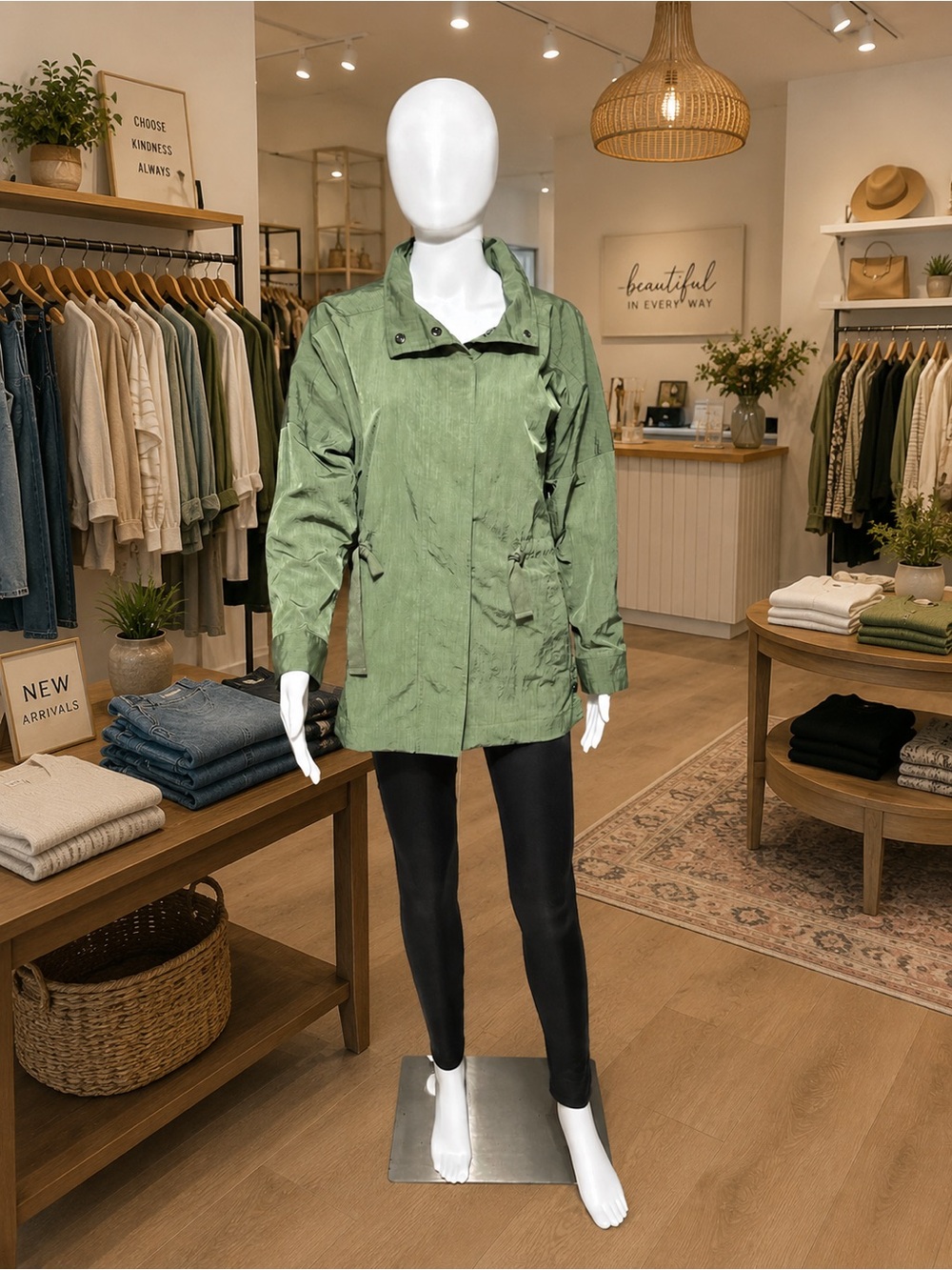Banana Republic Olive Green Utility Jacket